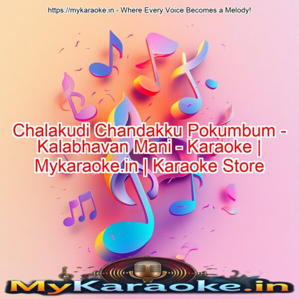 Chalakudi Chandakku Pokumbum - Kalabhavan Mani - Karaoke | Mykaraoke.in | Karaoke Store