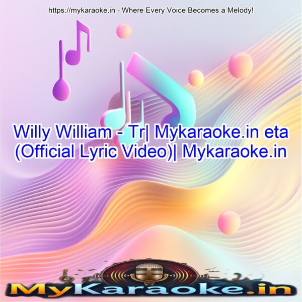 Willy William - Tr| Mykaraoke.in eta (Official Lyric Video)| Mykaraoke.in