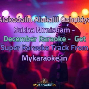 Alakadalin Alakalil Ozhukiya Sukha Nimisham - December  Karaoke - Get Super Karaoke Track from Mykaraoke.in