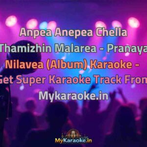 Anpea Anepea Chella Thamizhin Malarea - Pranaya Nilavea (Album)  Karaoke - Get Super Karaoke Track from Mykaraoke.in
