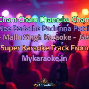 Cham Cham Chamaku Cham Nee Padathe Padunna Pattil - Mallu Singh  Karaoke - Get Super Karaoke Track from Mykaraoke.in
