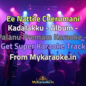 Ee Nattile Cherumani Kadalakku - Album - Palanu Premam  Karaoke - Get Super Karaoke Track from Mykaraoke.in
