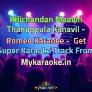 Kilichundan Maavin Thanuppula Kanavil - Romeo  Karaoke - Get Super Karaoke Track from Mykaraoke.in