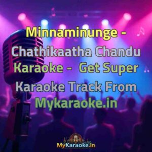 Minnaminunge - Chathikaatha Chandu  Karaoke - Get Super Karaoke Track from Mykaraoke.in