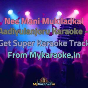 Nee Mani Mukiladkal Aadiyulanjoru  Karaoke - Get Super Karaoke Track from Mykaraoke.in