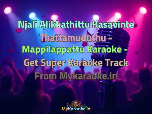 Njali Alikkathittu Kasavinte Thattamuduthu - Mappilappattu  Karaoke - Get Super Karaoke Track from Mykaraoke.in