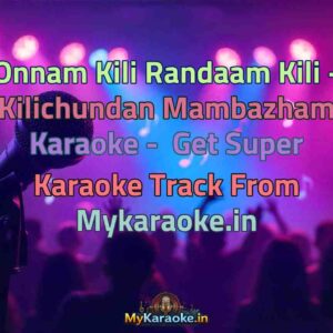 Onnam Kili Randaam Kili - Kilichundan Mambazham  Karaoke - Get Super Karaoke Track from Mykaraoke.in