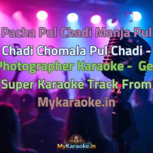 Pacha Pul Chadi Manja Pul Chadi Chomala Pul Chadi - Photographer  Karaoke - Get Super Karaoke Track from Mykaraoke.in
