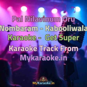 Pal Nilavinum Oru Nombaram - Kabooliwala  Karaoke - Get Super Karaoke Track from Mykaraoke.in