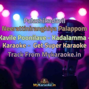 Palazhikadavil Neerattiniranghiya Palappom Kavile Poonilave - Kadalamma -  Karaoke - Get Super Karaoke Track from Mykaraoke.in