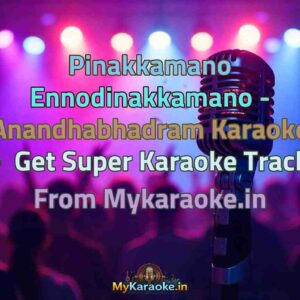 Pinakkamano Ennodinakkamano - Anandhabhadram  Karaoke - Get Super Karaoke Track from Mykaraoke.in