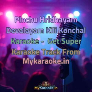 Pinchu Hridhayam Devalayam Kili Konchal  Karaoke - Get Super Karaoke Track from Mykaraoke.in
