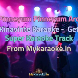 Pinneyum Pinneyum Aro Kinavinte  Karaoke - Get Super Karaoke Track from Mykaraoke.in