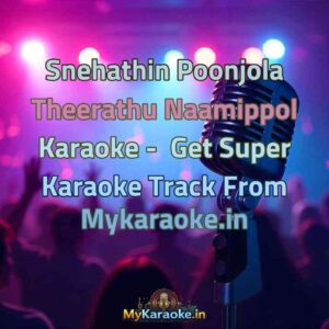Snehathin Poonjola Theerathu Naamippol  Karaoke - Get Super Karaoke Track from Mykaraoke.in