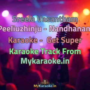 Sreela Vasantham Peeliuzhinju - Nandhanam  Karaoke - Get Super Karaoke Track from Mykaraoke.in