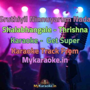 Sruthiyil Ninnuyarum Nada Shalabhangale - Thrishna  Karaoke - Get Super Karaoke Track from Mykaraoke.in