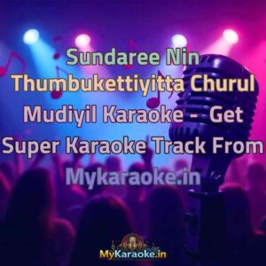 Sundaree Nin Thumbukettiyitta Churul Mudiyil  Karaoke - Get Super Karaoke Track from Mykaraoke.in