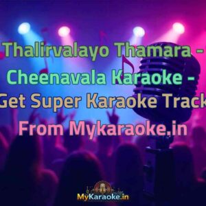 Thalirvalayo Thamara - Cheenavala  Karaoke - Get Super Karaoke Track from Mykaraoke.in